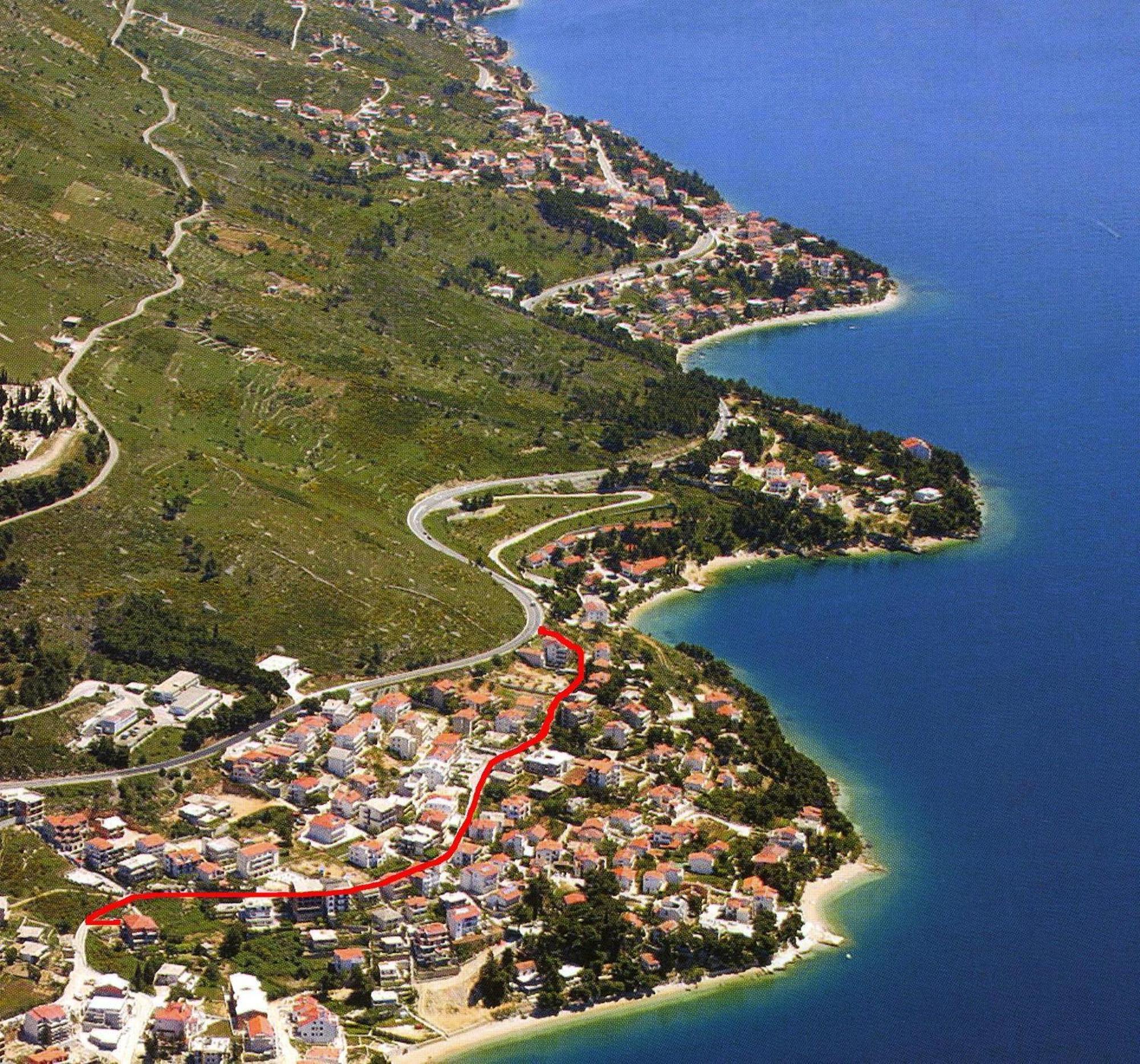 Apartments Perdijic Nemira Omiš Kültér fotó